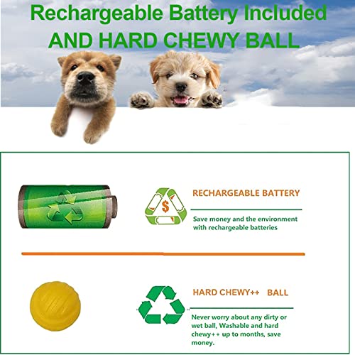 IDOGMATE Interactive Ball Launchers for Dogs Rechargeable, Automatic