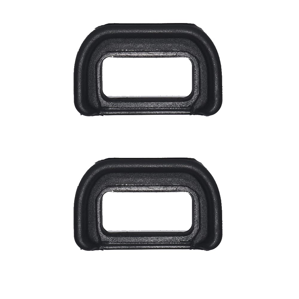 KOMET A6500 Eyepiece Viewfinder Eyecup For Sony Alpha A6500 Digital Camera [2 Pack], Replaces SONY FDA-EP17