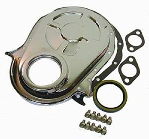 Pirate Mfg Chrome BBC Chevy 396-454 Timing Chain Cover Kit