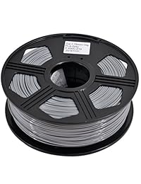 yoyi PLA 1 kg 1.75 mm Gray PLA 3d impresora 3d filamento carrete, diámetro la Tolerancia +  0,05 mm, 1 kg, 1,75 mm, Gray