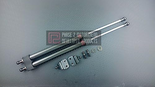 P2M Nissan Z33 350Z Carbon Rear Hatch Damper [HIGH PRESSURE]