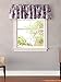 Laura Ashley | Lidia Collection | Stylish Premium Hotel Quality Valance Curtain, Chic Decorative Window Treatment for Home Décor, 86