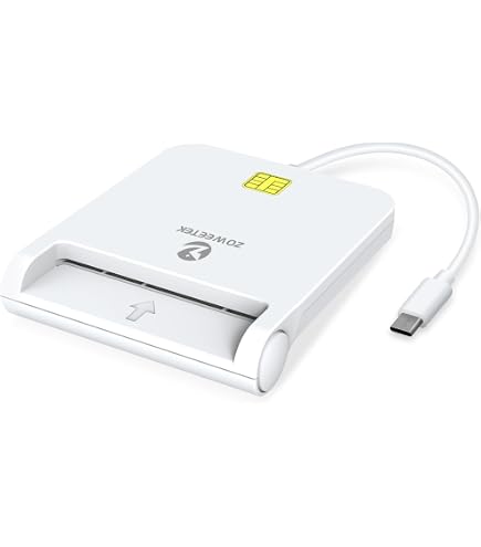 Cac Reader Identiv SCR3500C USB SmartFold Type C Smart Card Reader ...