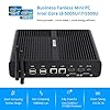 WEIDIAN Industrial Fanless Mini PC, Equipped with Core i7-5500U processor HD Graphics 5500, 16GB RAM+512GB SSD, Dual…