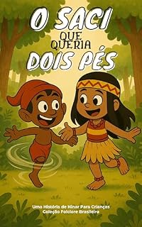 Livro O Saci que Queria Dois Pés