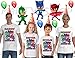 Pj Masks Birthday Shirt, Pj Masks Birthday Party, Add Any Name and Age, Family Matching Shirts, Boys and Girls Birthday Shirts, Pj Masks Personalized Shirt 5