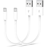 6inch Short USB A to USB C Cable, 2Pack USBC Carplay Cable for iPhone 17 16 | Short USB C Charging Cords for iPhone 17 16 15 Pro Max, Samsung Galaxy S26 S25 S24 S23 Ultra