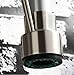 Rozin Brushed Nickel Pull Down Kitchen Sink Faucet Swivel Spout Brass Mixer Tap