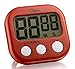 The Ozeri Kitchen and Event Timer, Red