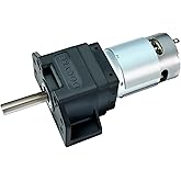 DC Planet Gear Motor(550KG.CM) 6v12V18V22v 200W High Torque Mini Metal Reduction Geared Motor for DIY Robot Rotating Table Door Lock Curtain Machine Gear Reducer Combo