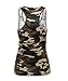 JOYCHEER Women's Camouflage Tank Top Camo Sleeveless Shirts Racerback Sport Tank Top