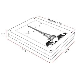 AMEITECH Acrylic Picture Frames, 4x6 inch Clear