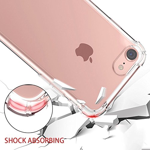 iPhone-8-Case-OWIKAR-Apple-iPhone-8-Crystal-Clear-Shock-Absorption-Technology-Bumper-Soft-TPU-Cover-Case-for-iPhone-7iPhone-8