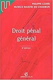 Droit pénal général, 6e édition by 