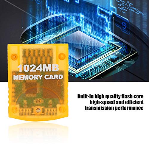 NITRIP ABS Gamecube Game Console 1024MB Large Capacity Memory Card Game Accessories - Thumbnail 6