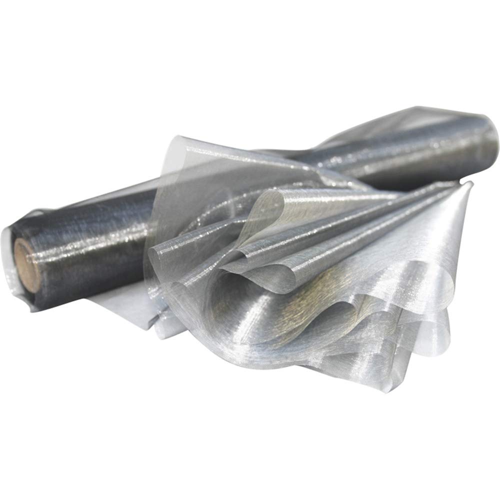 Time to Sparkle 2PCS 26M x 29cm Sheer Organza Roll Sash Fabric Table Runner Sashes Chair Cover Bows Swags Wedding Party (Gun Metal Grey)