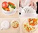Amado Salad Cutter Bowl, 60 Second Salad Maker Bowl with Pouring Spout, Perfect Salad Cutter Bowl for Large Home Parties