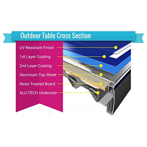 Kettler Top Star XL Weatherproof Table Tennis Table with Outdoor