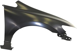 Titanium Plus Autoparts Front Right Passenger Side Fender Compatible With 2006-2011 HONDA Civic Sedan 4-Door HO1241168