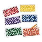 Paw Print Pencil Cases - 12 ct
