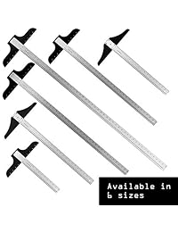 Alumicolor Ludwig precisión por el estándar T Square Arte enmarcar straightedges, 24"