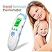 Forehead Thermometer, Memorize Multiple Temperatures, Temperature Warning, Infrared Digital Thermometer, for Baby, Infant, Toddler and Adults - FDA Approve FT-100D