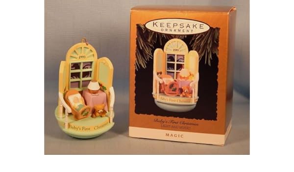 1993 baby's first christmas ornament