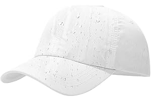 MALAXLX Waterproof Baseball Cap for Men Women Breathable UPF50+ Sport Outdoor Caps Quick Dry Adjustable Rain Hat