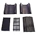 Wishwill Cube Storage Organizer, 6 Cube Modular Shelves Storage Organizer, DIY Closet Storage Rack for Books Clothes Toys Shoes Arts(Black)