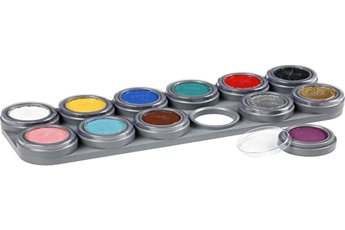 Grimas 12 Colour Face Painting Palette A (Struts-6014) (Make-Up/Face Paint)