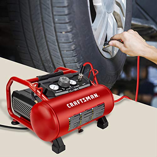 Compresor de aire craftsman, portátil sin aceite de 3 galones,