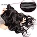 B&F Hair Brazilian Body Wave Hair 3 Bundles 16 18 20inch 100% Unprocessed Virgin Human Hair Weft Extensions Natural Color(100+/-5g)/pc