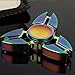 Hot Sale! AMA(TM) Hands Spinner Tri-Spinner Fidgets Fingertip Bearing Toy EDC Focus Gyro Toy (Multicolor)
