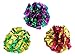 PETFAVORITES Mylar Crinkle Balls Cat Toys Interactive Crinkle Cat Toy Balls Independent Pet Kitten Cat Toys for Fat Cats Kittens Exercise, Soft and Right Size (6 Pack)