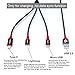 WMZ 3.3FT USB Charging Cable,3 in 1 Multiple Charger Cable Adapter Connector with USB Type C/Micro/Connector Compatible with iPhone X,Xr,Xs Max,8,7/Samsung Galaxy S9 S8 Note 8, Nintendo Switch