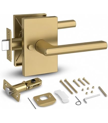 Craftsman Silver L-shaped Lever Handle, Easy to Install