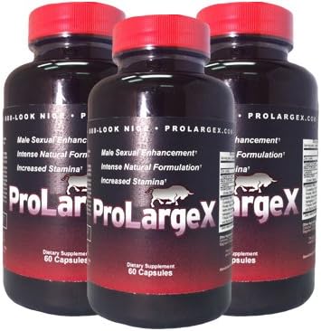 ProLargex - Male Erectile Enhancement Pills (2 bottles plus 1 free)