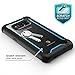 i-Blason Case for Galaxy S8 Active 2017 Release, Ares Full-body Rugged Clear Bumper Case with Built-in Screen Protector (Not Fit Regular Galaxy S8/S8 Plus) (Black/Blue)