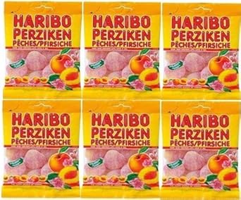 Amazon ハリボー ピーチ グミ0ｇ 6袋 Haribo ハリボー グミ 通販