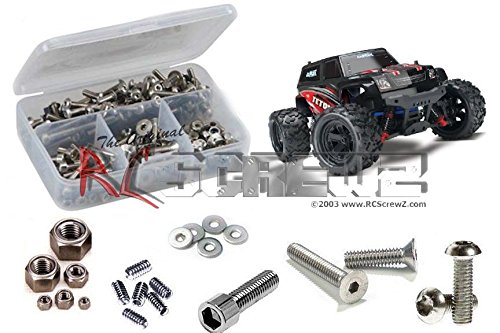 RC Screwz Stainless Steel Screw Kit for Traxxas Latrax Teton 1/18 #tra055
