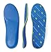 Powerstep Unisex Adult Memory Foam Insoles, Blue/Green, Men's 9-9.5 / Women's 11-11.5