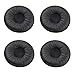 Bingle Ear Cushions Leatherette Spare Replacement for Plantronics Supra Plus Encore and Most Standard Size Office Telephone Headsets H251 H251N H261 H261N H351 H351N H361 H361N (4 Pack)(BEC-LTH4) primary