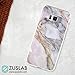 Galaxy S8 Plus Case, ZUSLAB Pattern Design, Slim Shockproof Flexible TPU, Soft Rubber Silicone Skin Cover for Samsung Galaxy S8 Plus (Marble Eye)