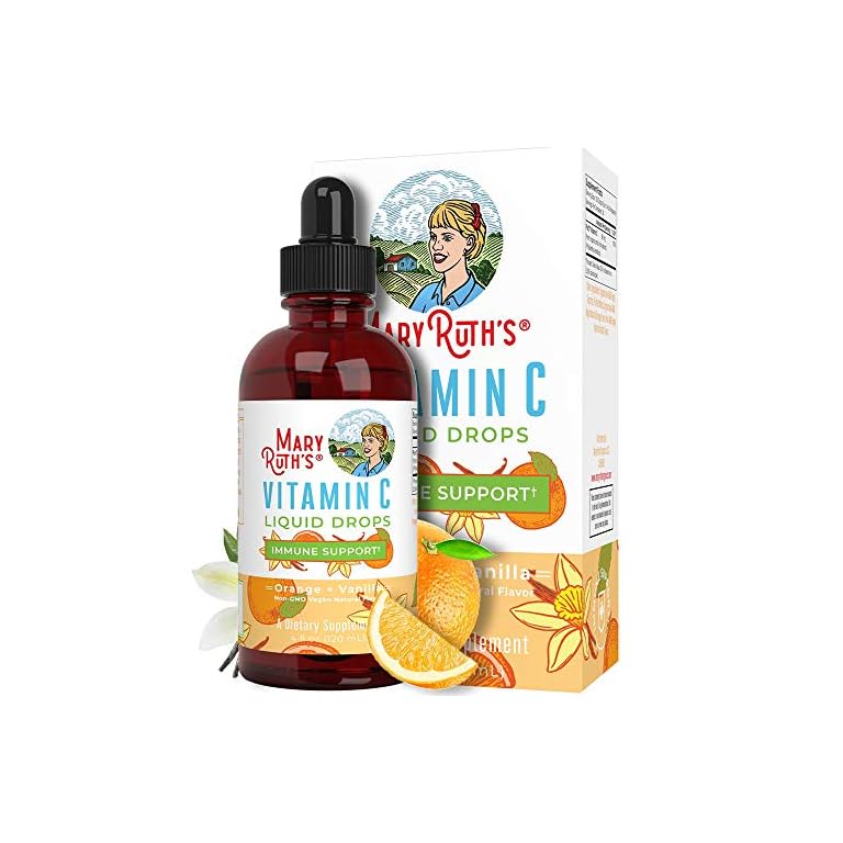 Vitamin C Drops by MaryRuth’s Plant Based Liquid Immune VIT C
