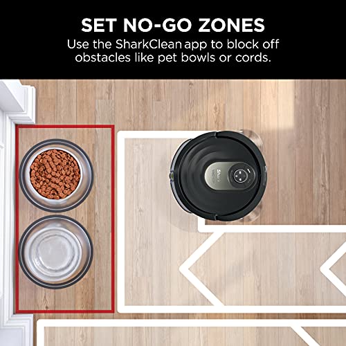 Shark AI Robot Vacuum & Mop, with Home Mapping, Perfect for Pets, Wifi, Works with Alexa, Black/Gold (AV2001WD) - View 11