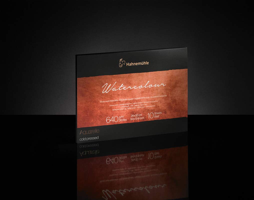 Hahnemuhle The Collection Watercolour Block Cold Press 24x32cm 640gsm