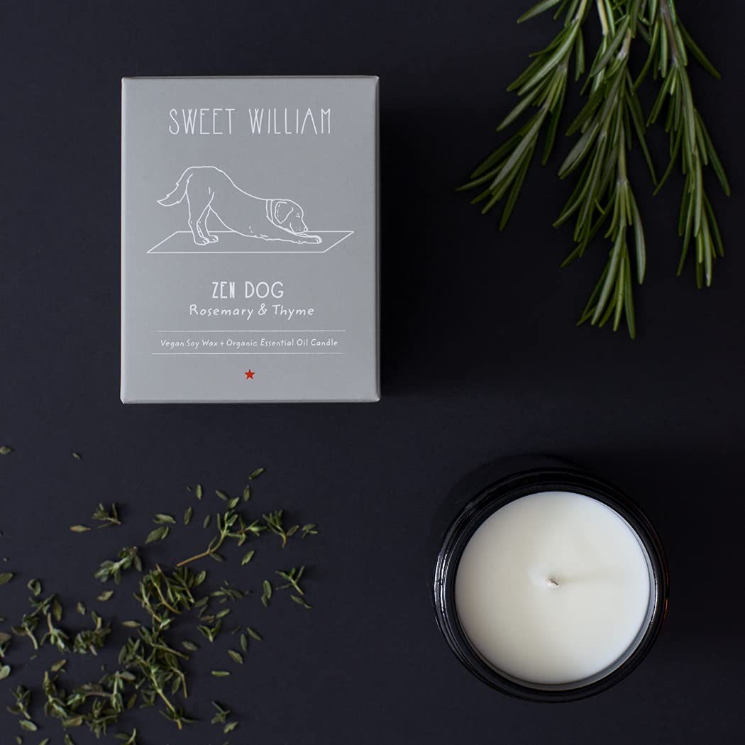 Sweet William ZEN DOG ORGANIC CANDLE