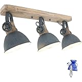 Designer Decken Leuchte Lampe Retro Deckenleuchte Hotel Büro E27 Power