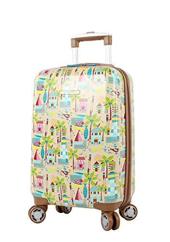 Lily bloom hardside luggage 20" carry on design pa…