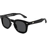 VANLINKER Retro Small Chunky Square Polarized Sunglasses for Men Women Retro Thick Shades VL9881